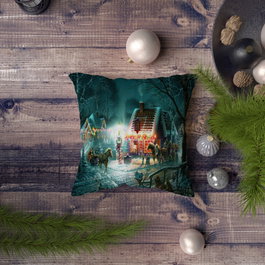 Aberto Design Funda de cojín NYXMAS064 Multicolor